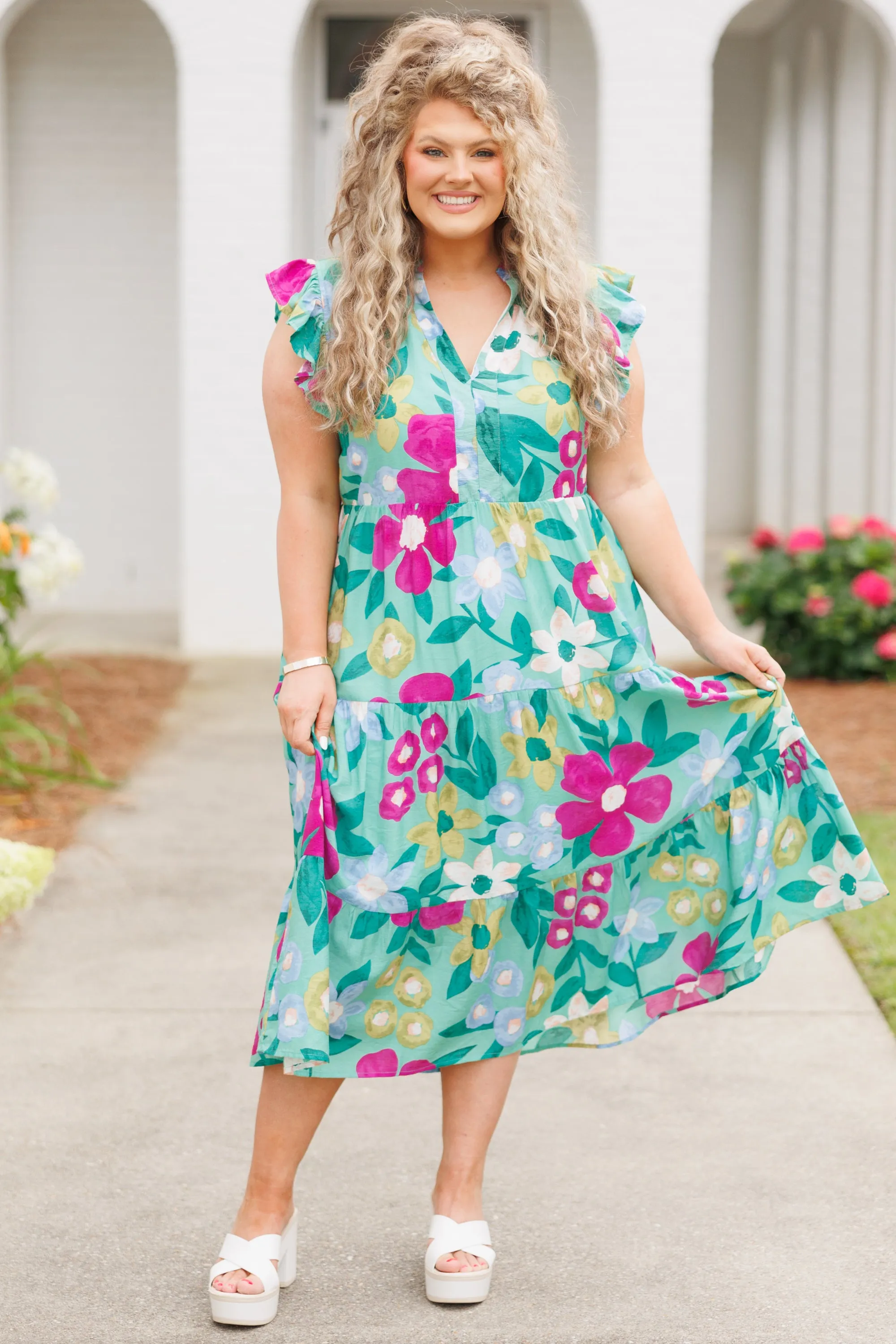 Mint Dress - Shop the Get My Attention Dress