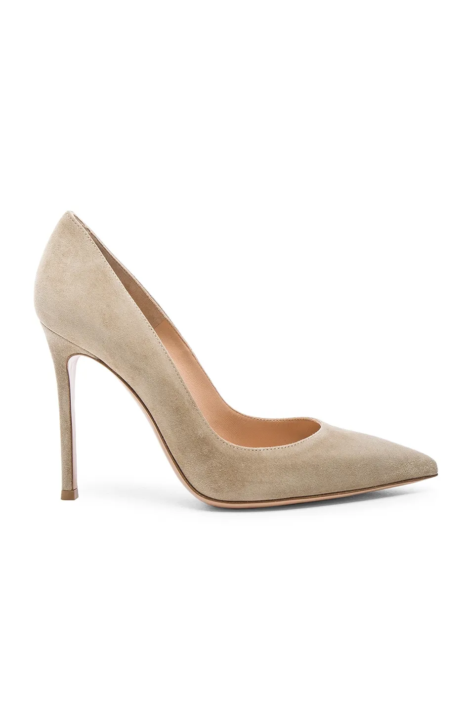 Gianvito Rossi Suede Gianvito Heels -        