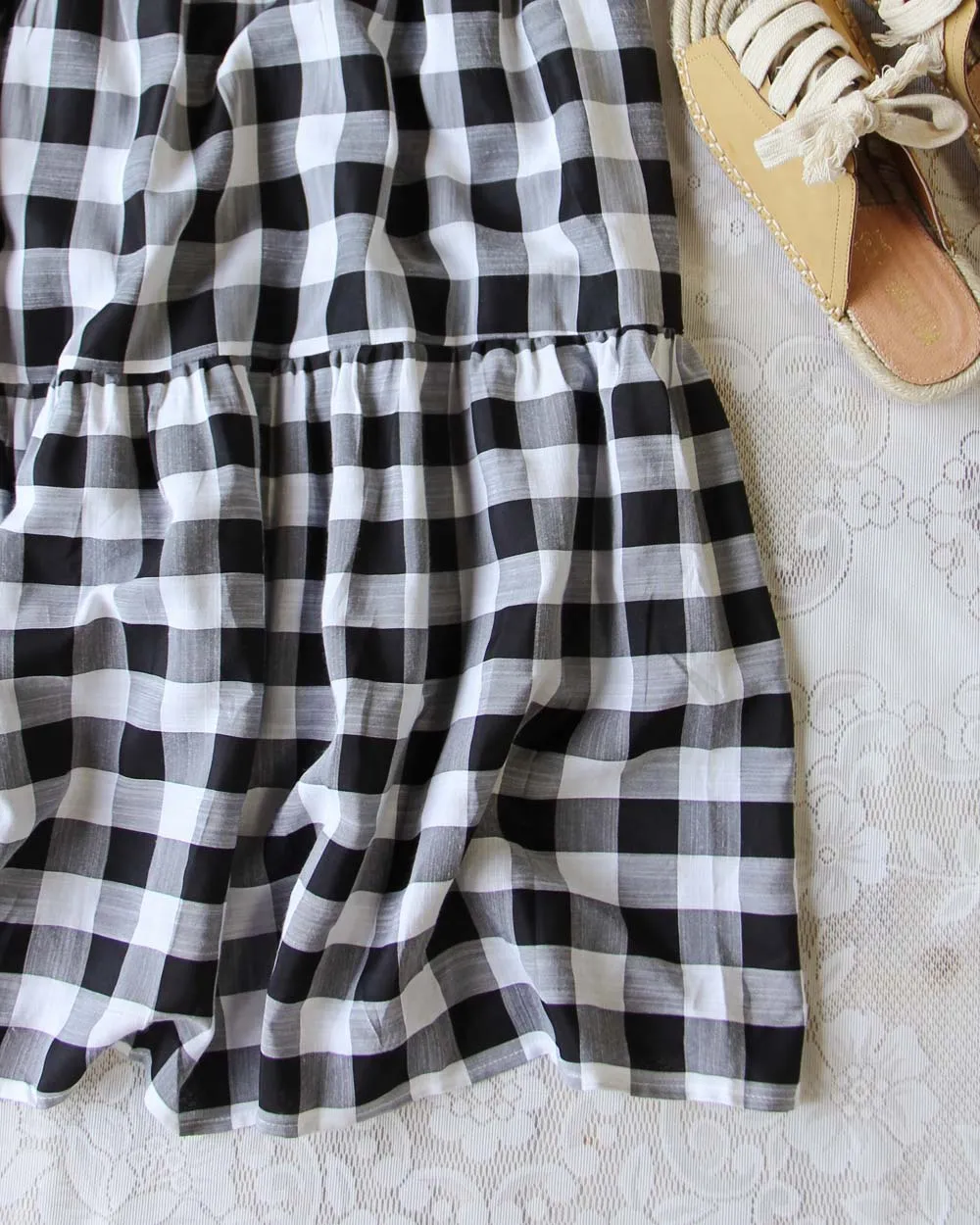 Gingham Girl Maxi Dress