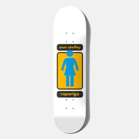 Girl Skateboards - 7.5 Sean Sheffey 93 Til Skateboard Deck - White