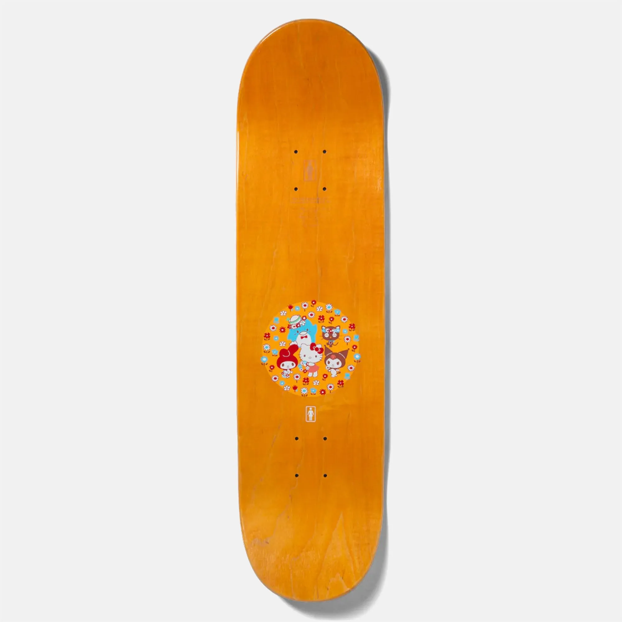 Girl Skateboards - 8.25 Sanrio Bennett Hello Kitty Skateboard Deck