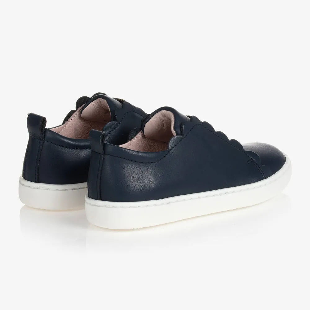 Girls Navy Blue Trainers