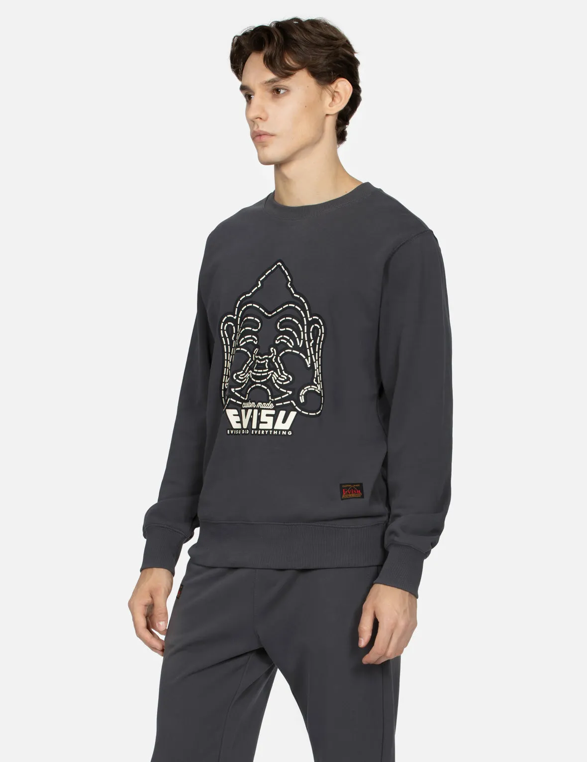 Godhead Print Regular Fit Sweatshirt