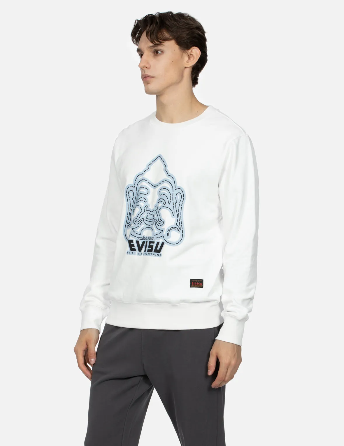 Godhead Print Regular Fit Sweatshirt