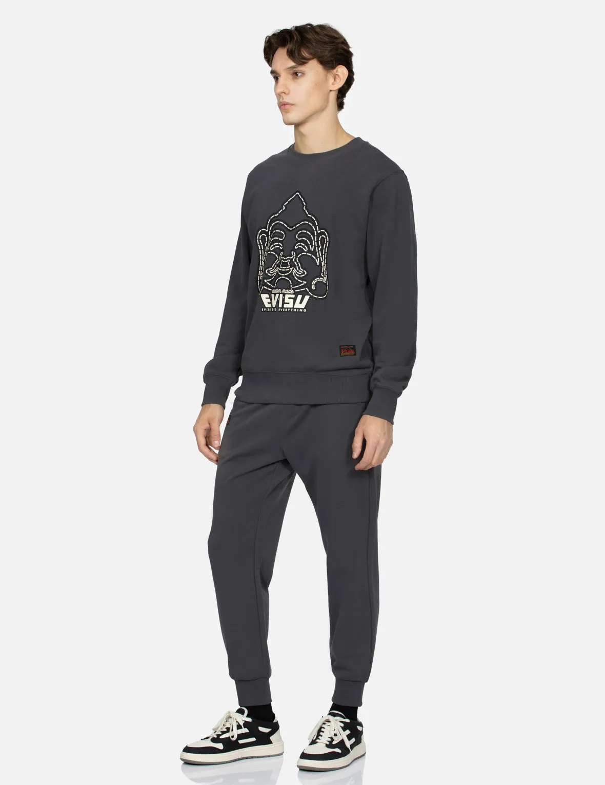 Godhead Print Regular Fit Sweatshirt