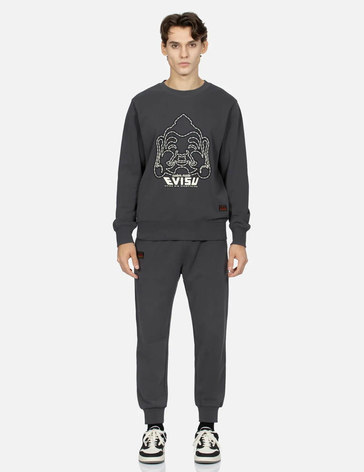 Godhead Print Regular Fit Sweatshirt