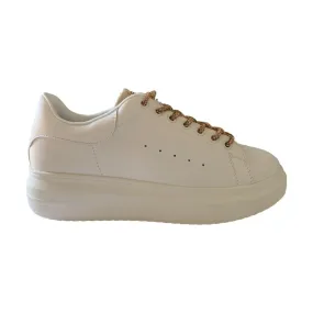 Gold & Gold GB811 Women's Champagne Sneakers