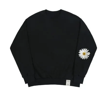 Graver Elbow Daisy Flower Sweatshirt