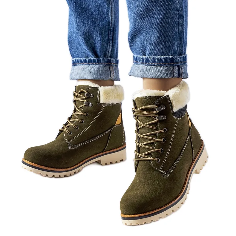 Green Montalbino boots