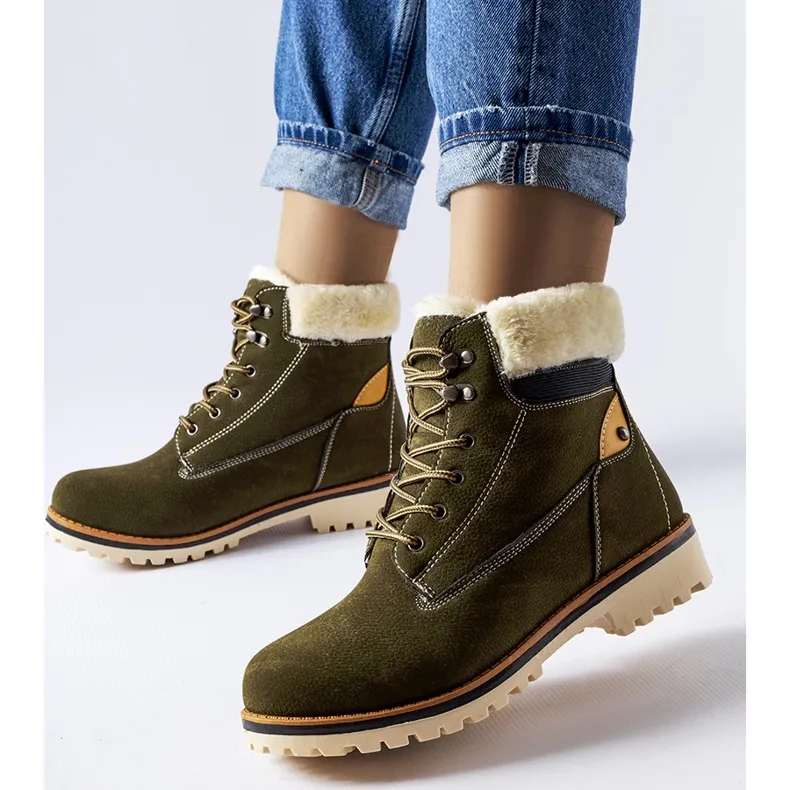 Green Montalbino boots