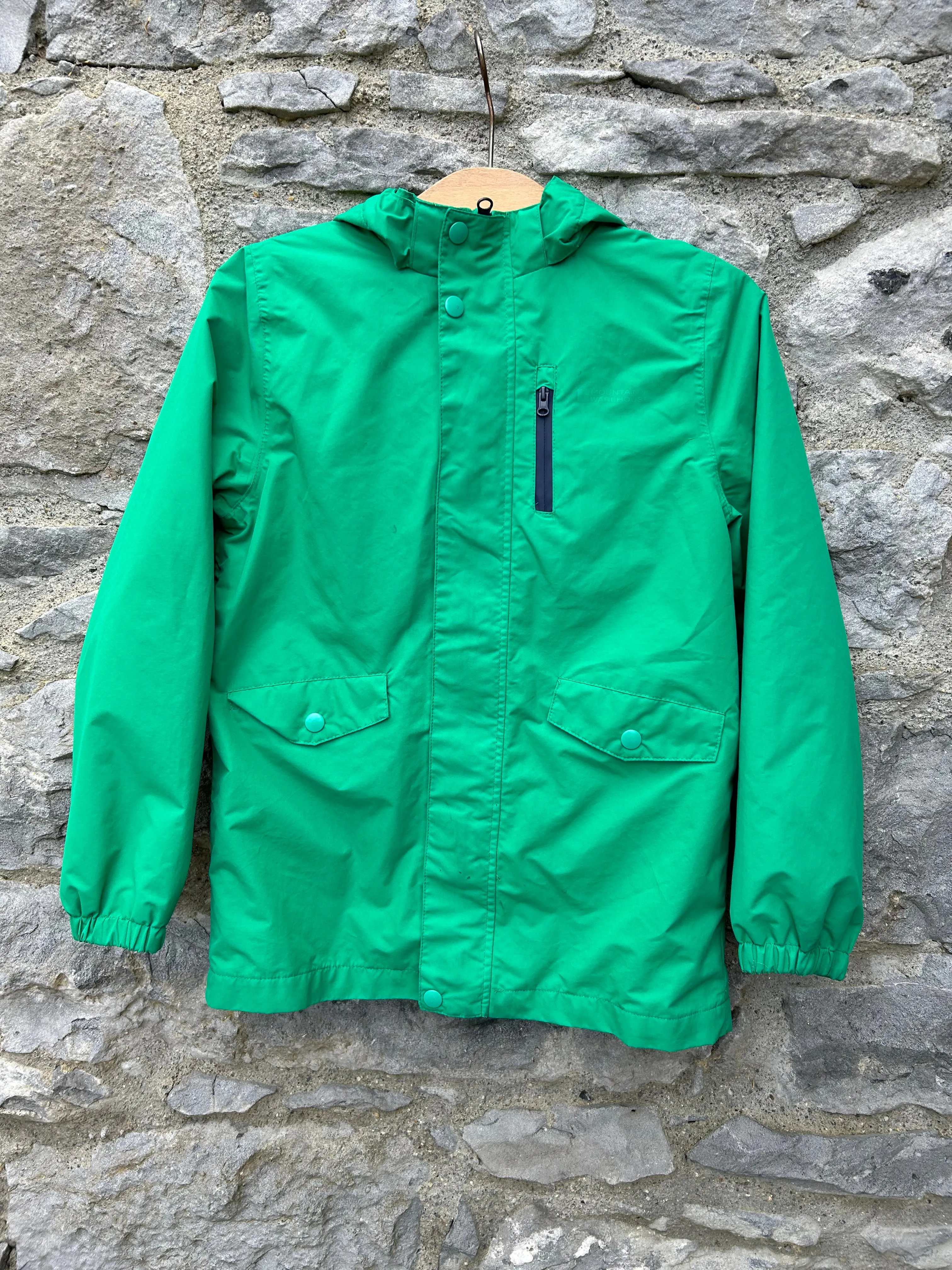 11-12y green jacket size 146-152cm