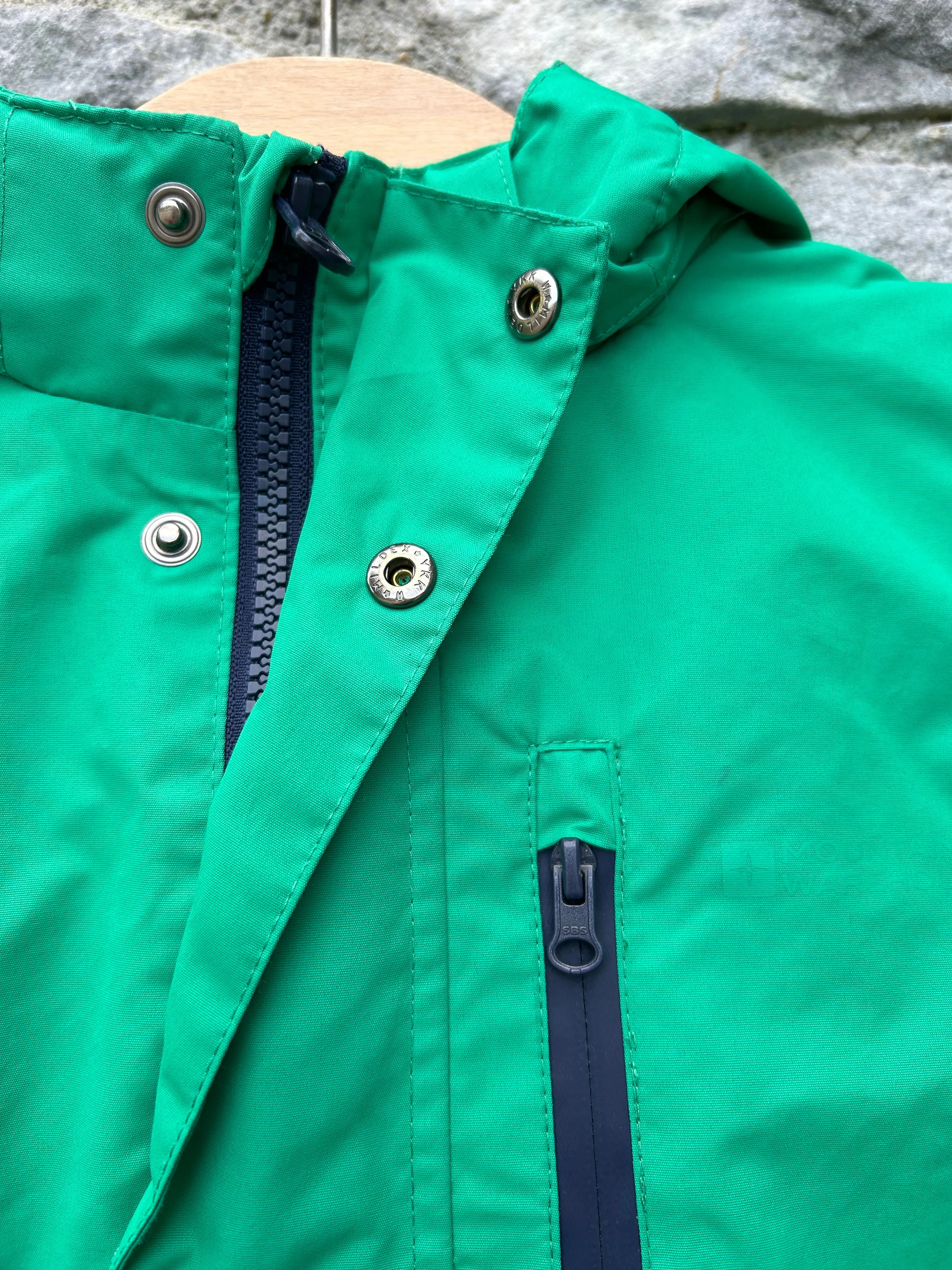 11-12y green jacket size 146-152cm