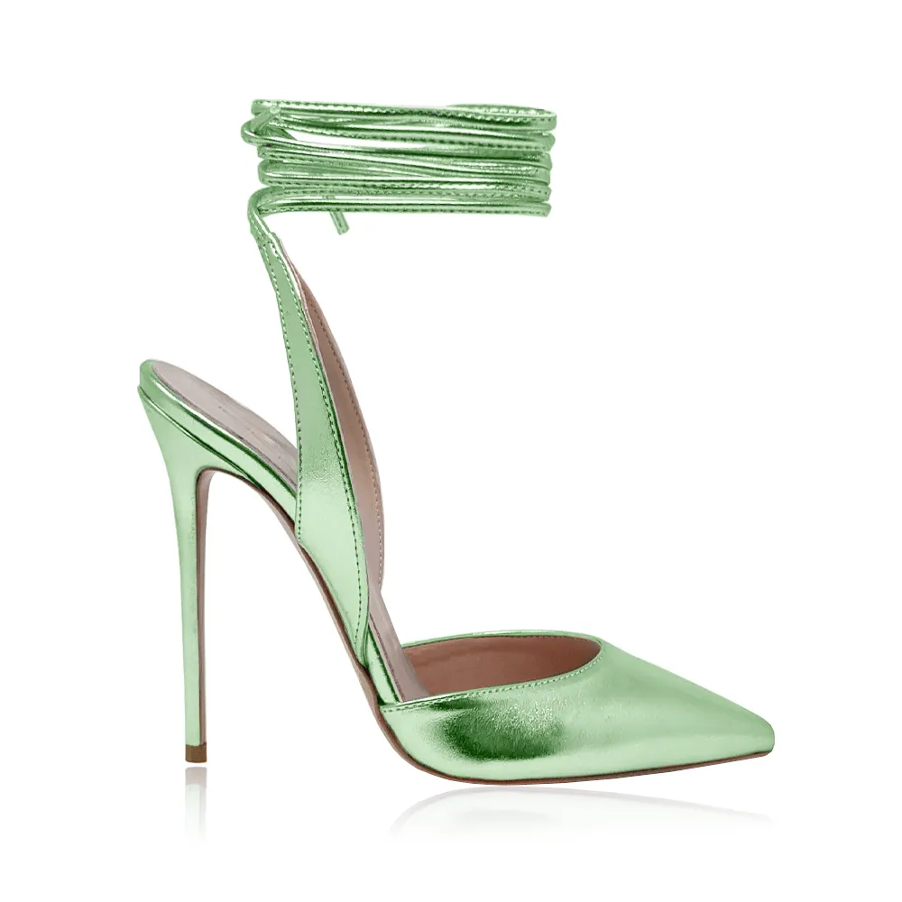 Green Metallic Michelle Pelle