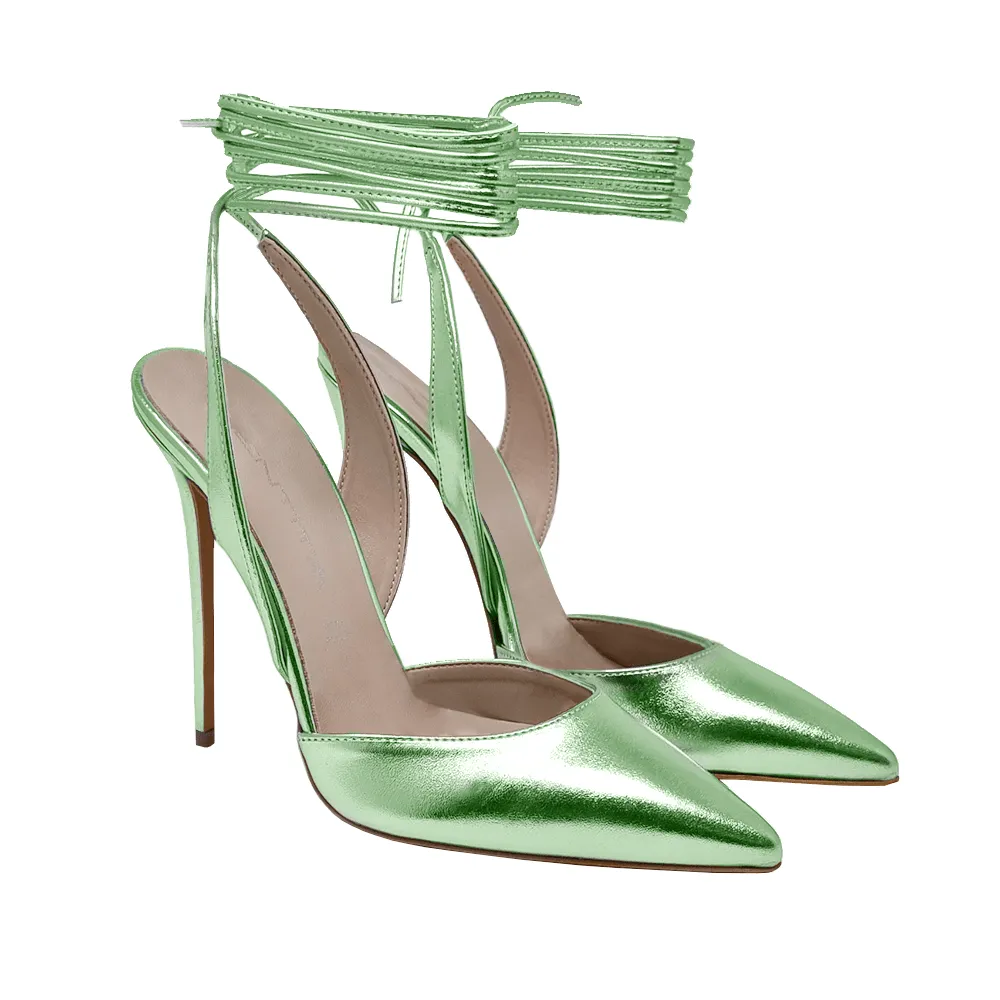 Green Metallic Michelle Pelle