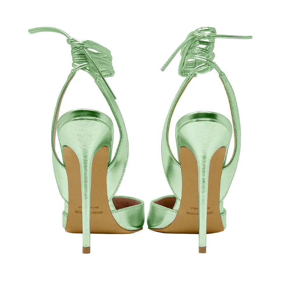 Green Metallic Michelle Pelle