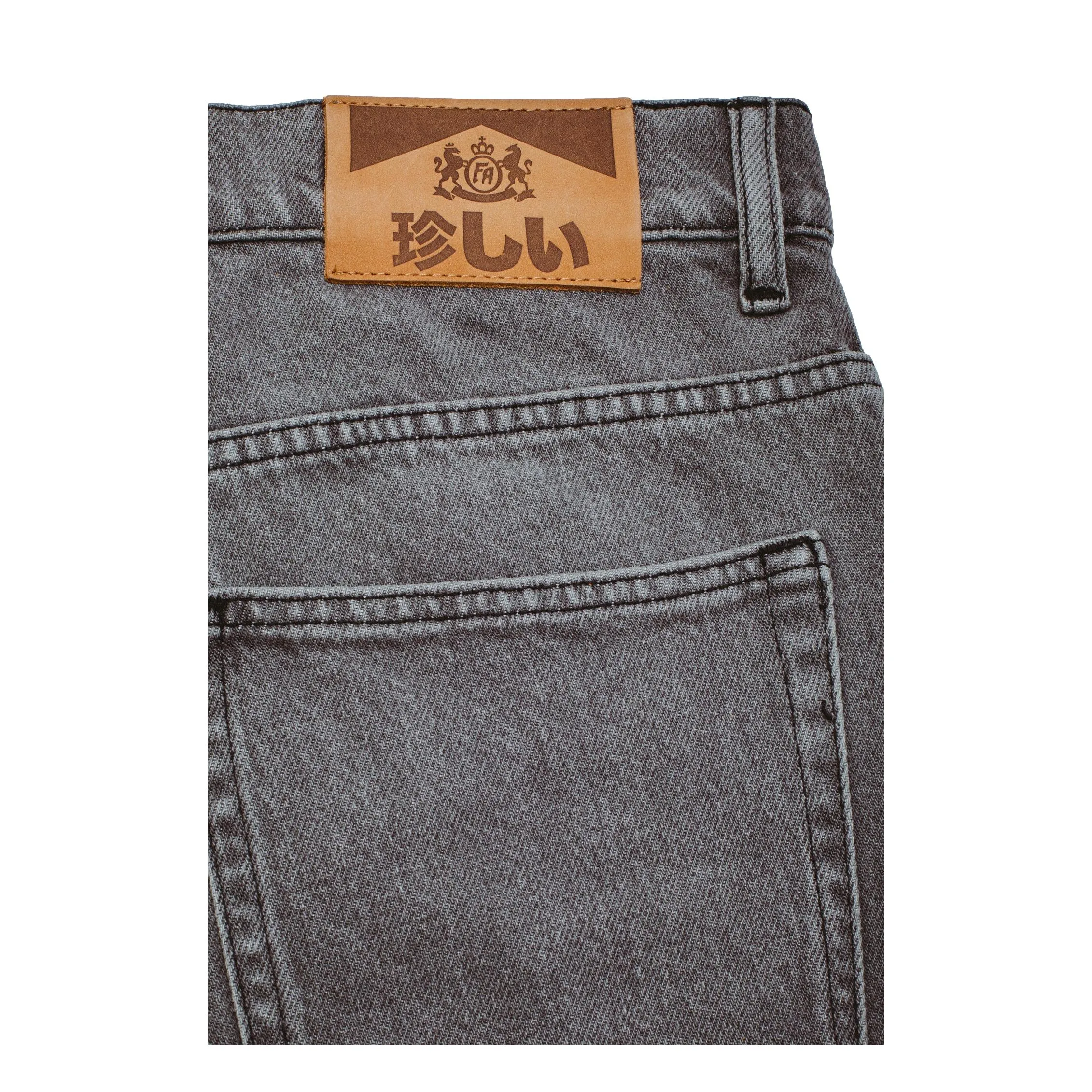 Grey Hammerlee 5-Pocket Jeans