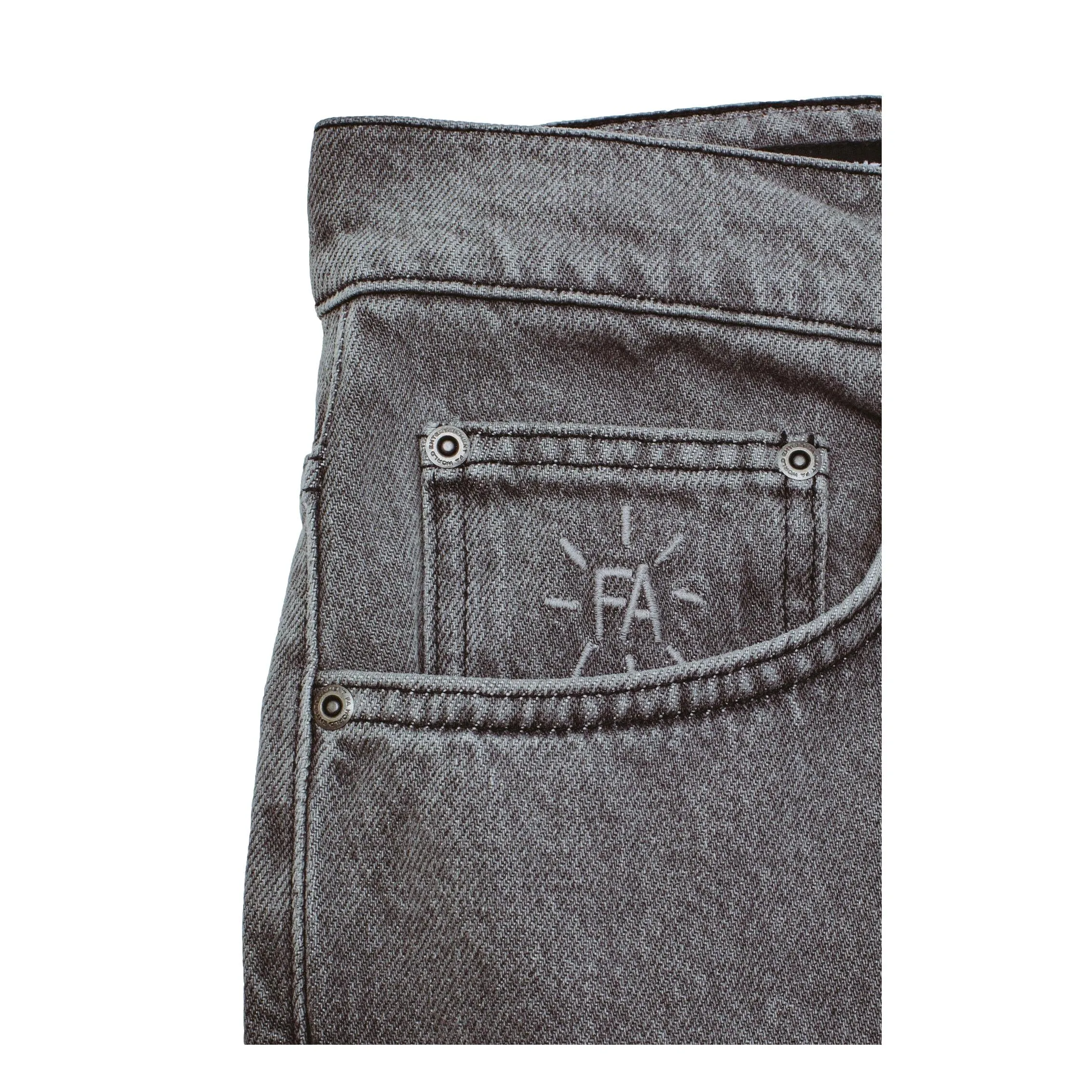 Grey Hammerlee 5-Pocket Jeans