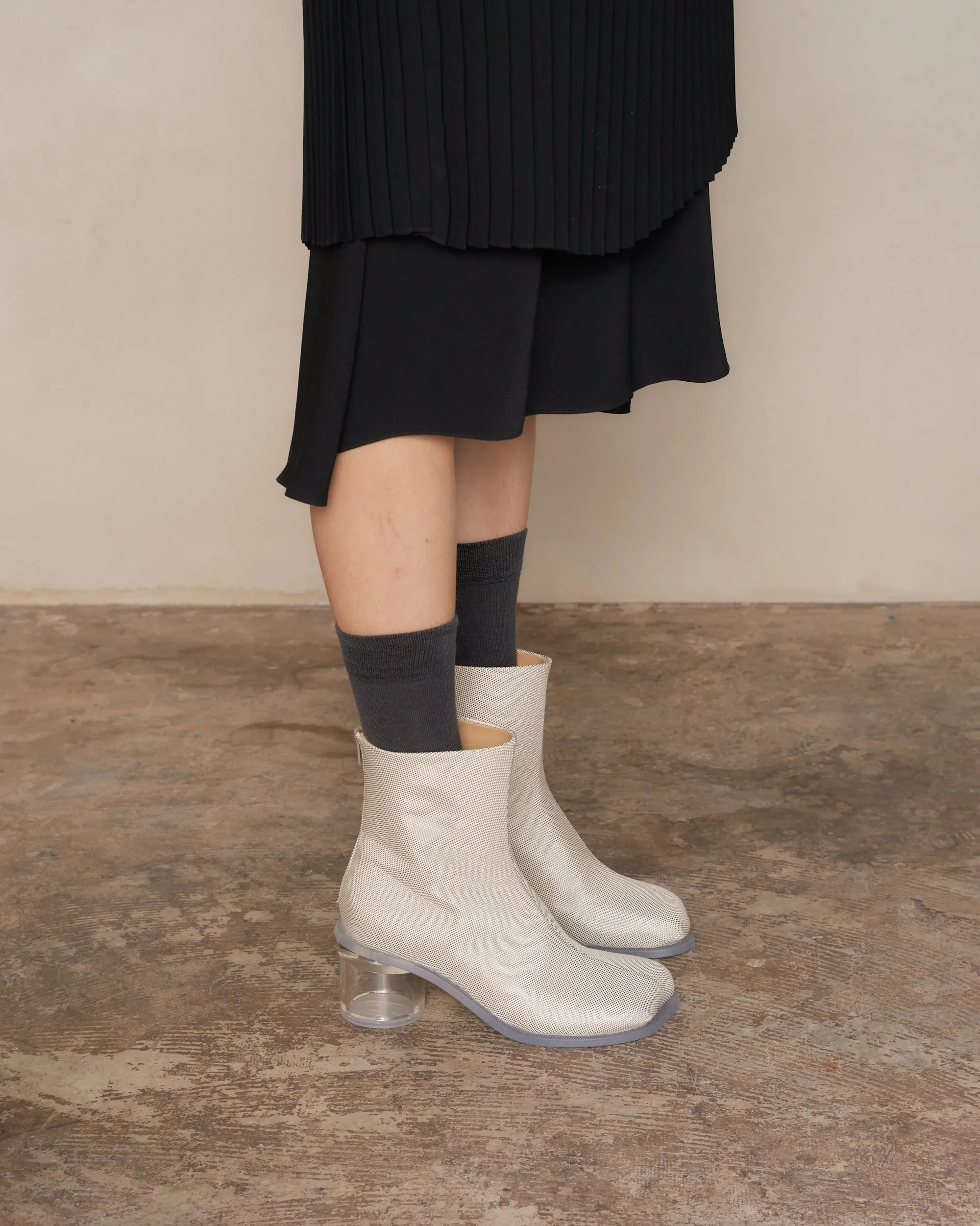 Grout Anatomic Transparent Heel Boots