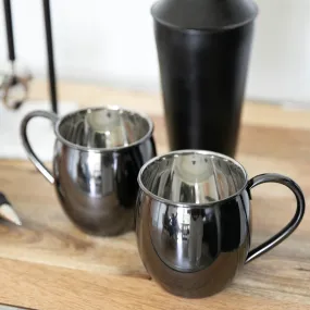 Gunmetal Moscow Mule Cups Set of 2