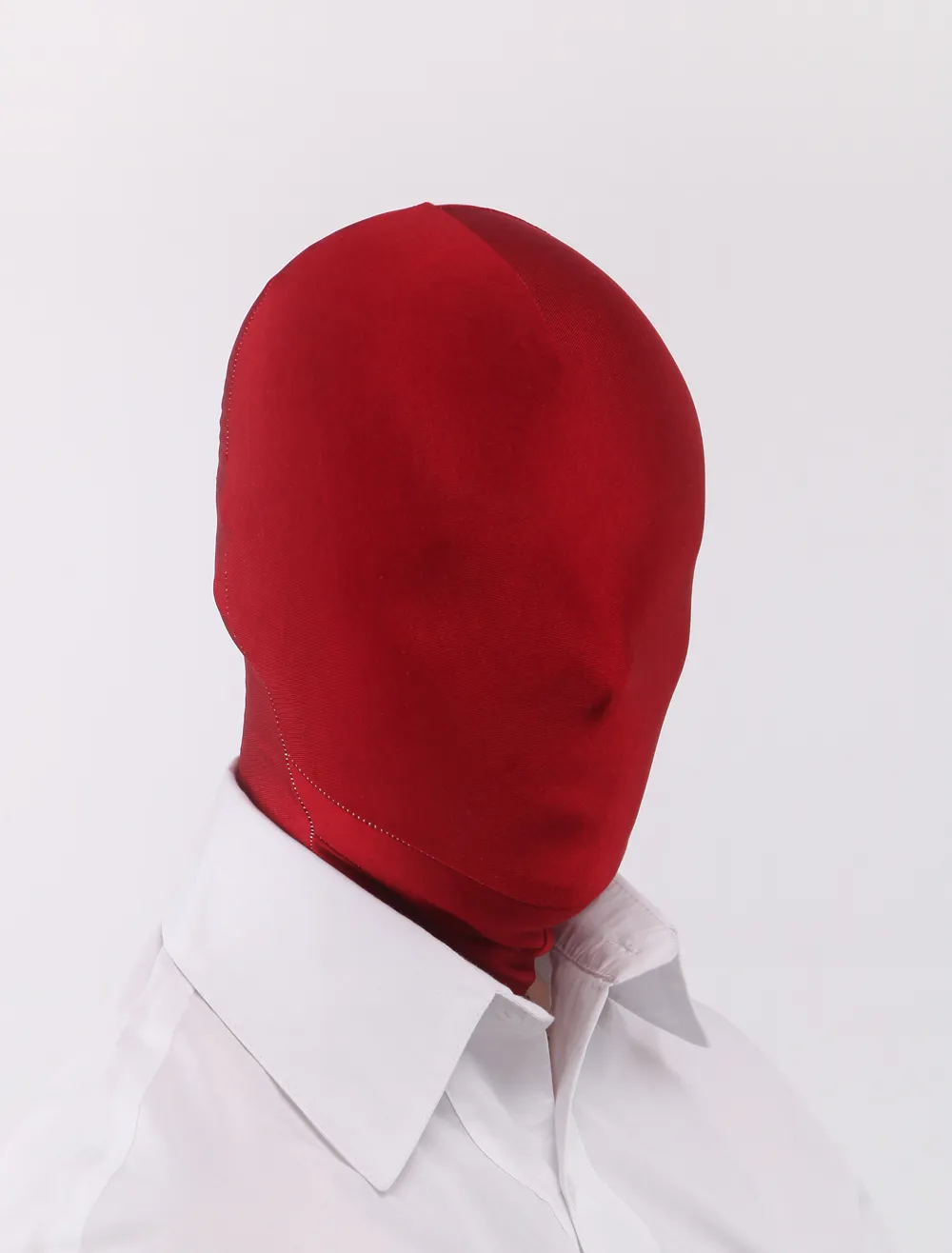 Halloween Burgundy Unicolor Lycra Hoods