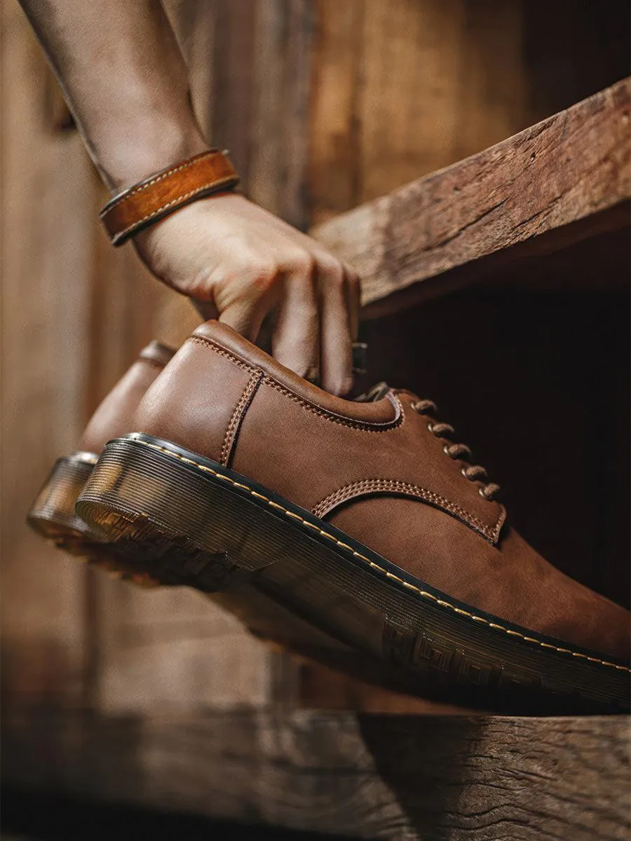 Heritage Edition Brown Derby Shoes