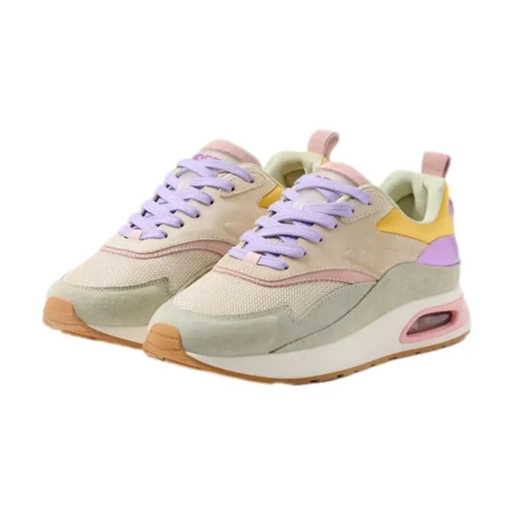 Hoff PARTHENON Women's Gray Purple Lace-up Sneakers