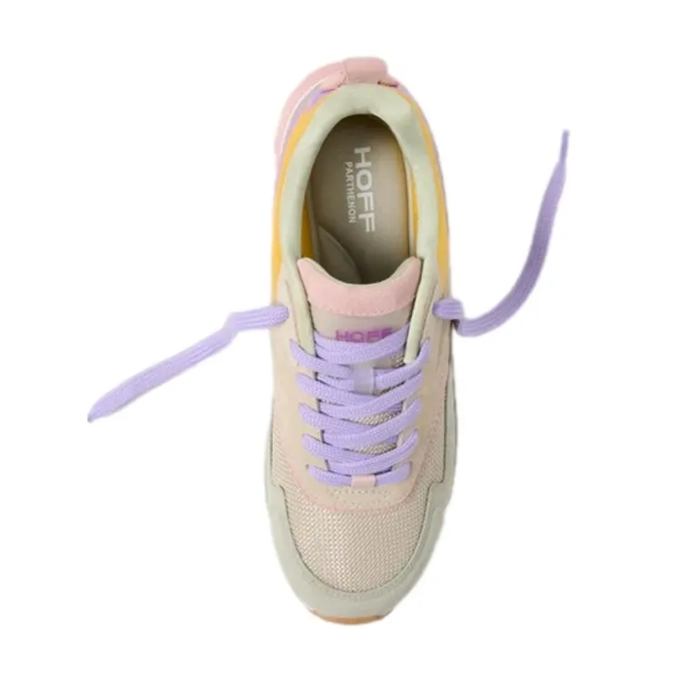 Hoff PARTHENON Women's Gray Purple Lace-up Sneakers