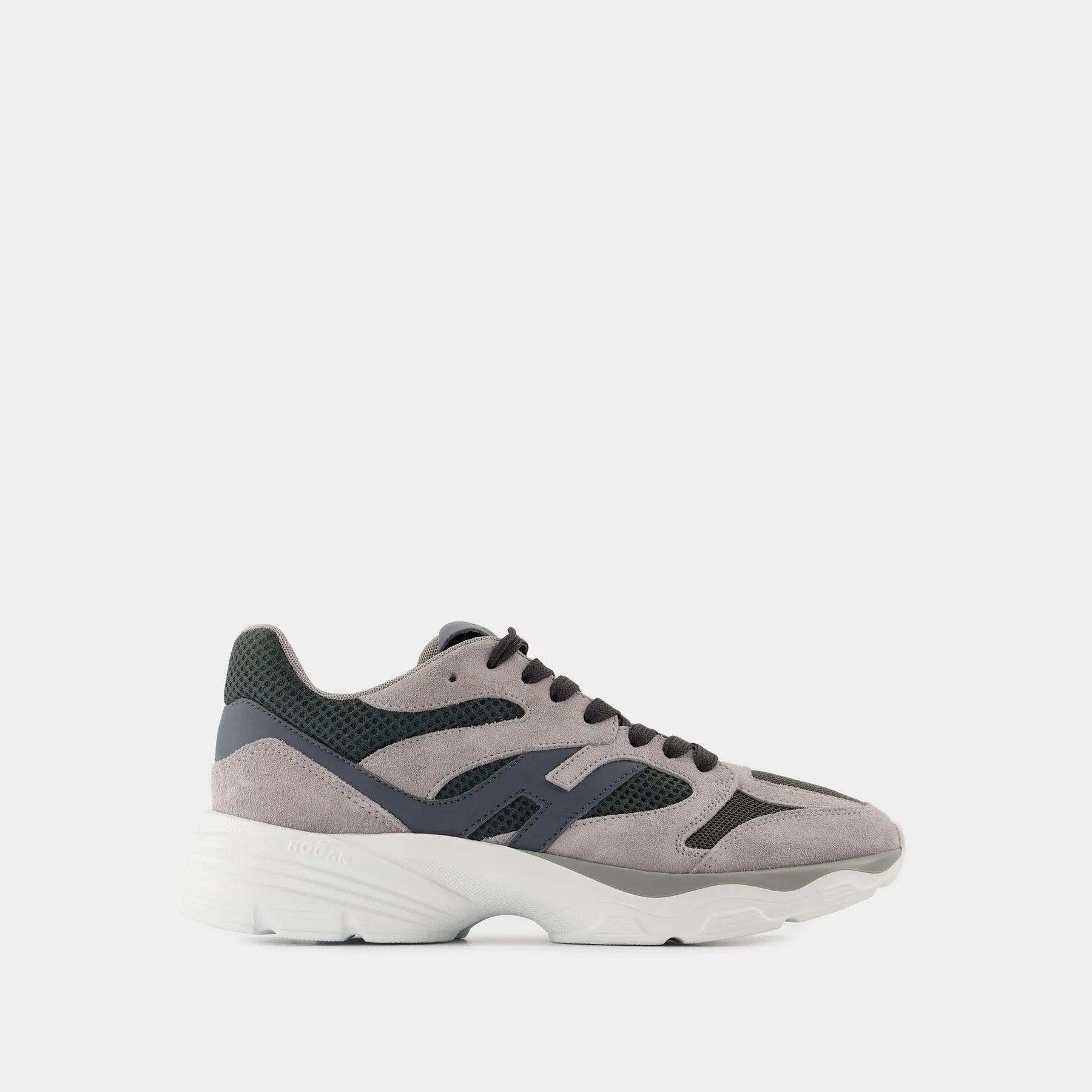 Hogan  Allacc Sneakers - Hogan - Leather - Grey