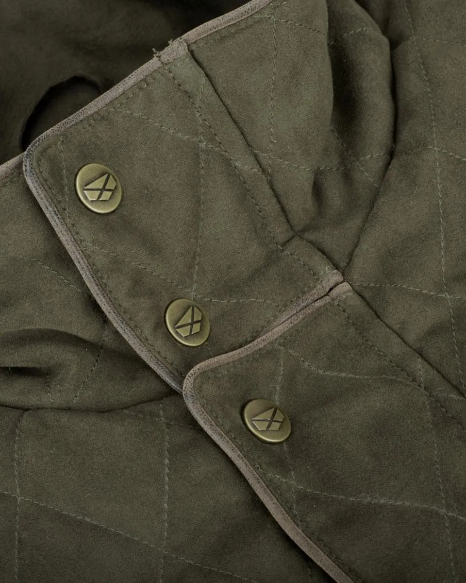 Hoggs of Fife Thornhill Quilted Jacket Loden