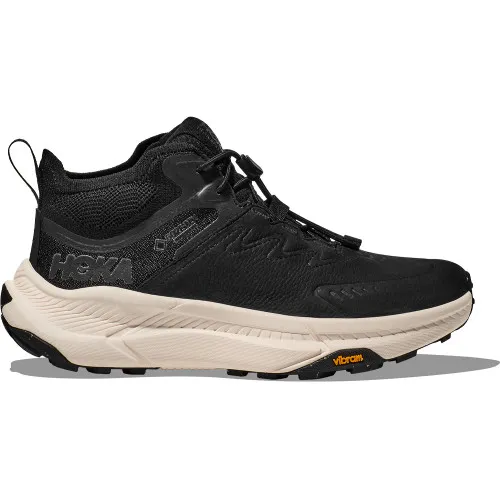 HOKA ONE ONE Women's Transport Chukka GTX - Black / Alabaster (Medium Width)