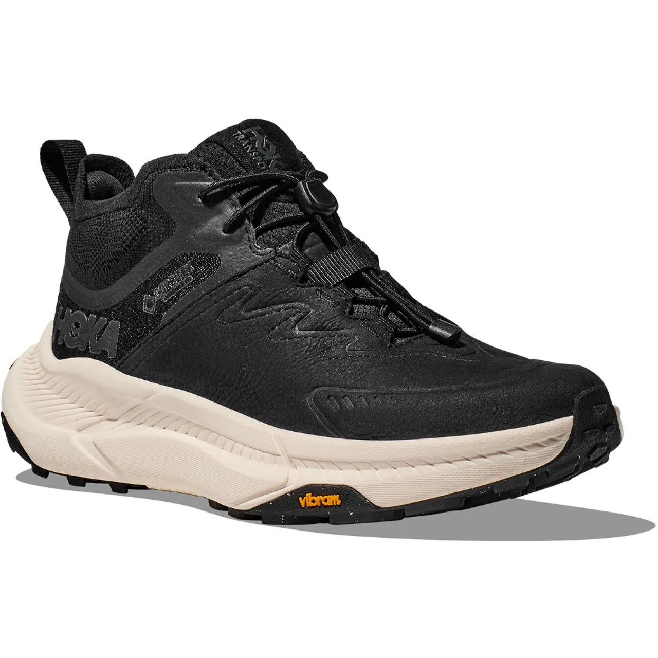 HOKA ONE ONE Women's Transport Chukka GTX - Black / Alabaster (Medium Width)