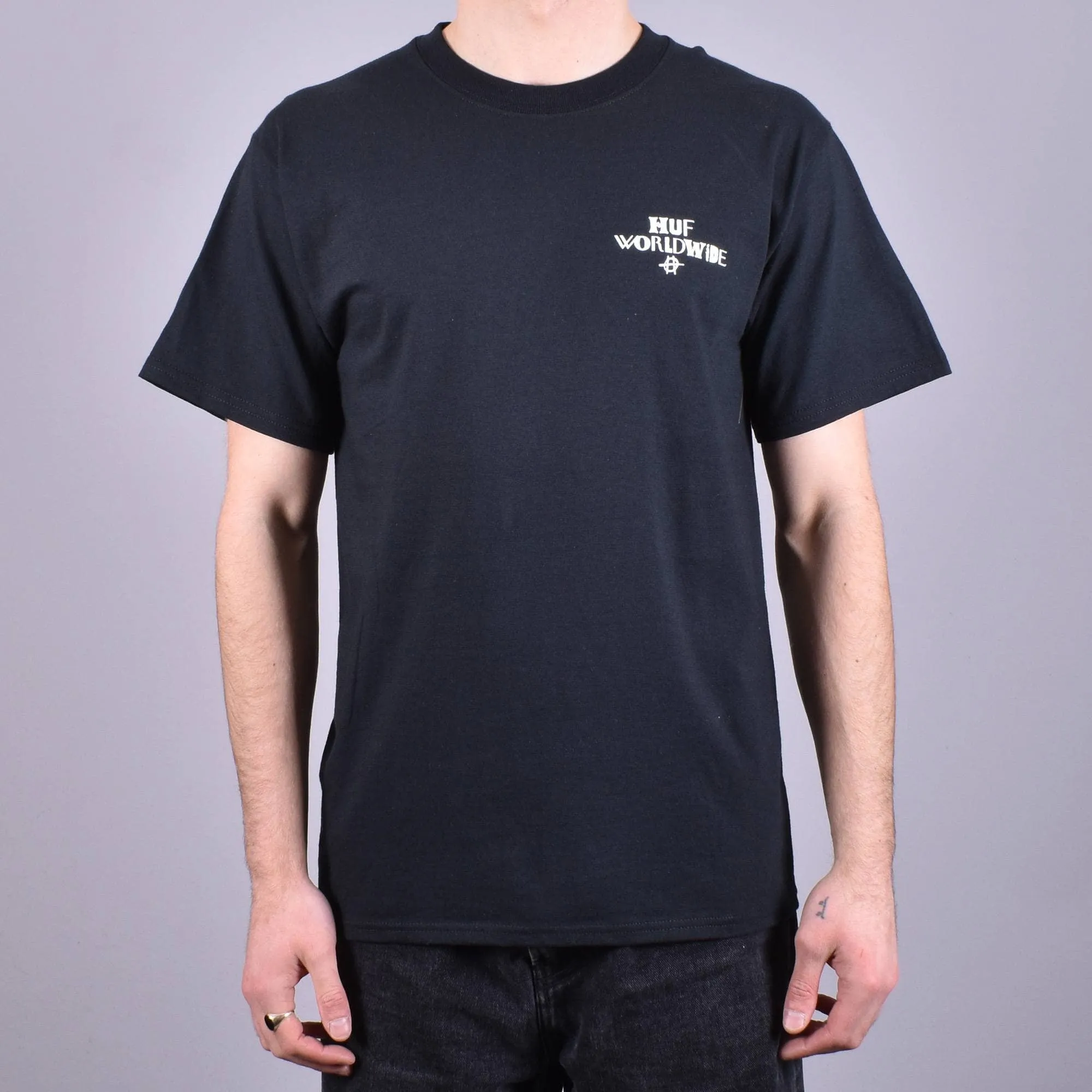 Hoods Skate T-Shirt - Black