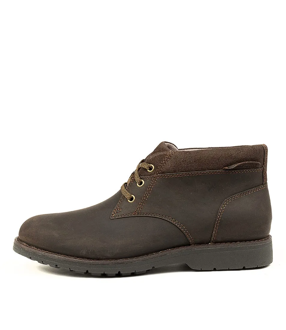 HUSH PUPPIES Beacueron Pt Chukka Brown Leather