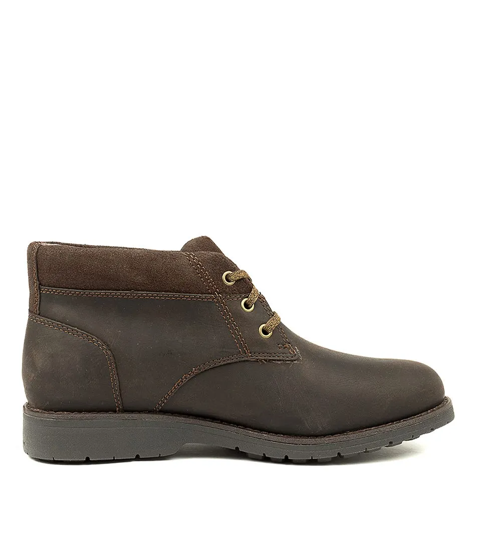 HUSH PUPPIES Beacueron Pt Chukka Brown Leather