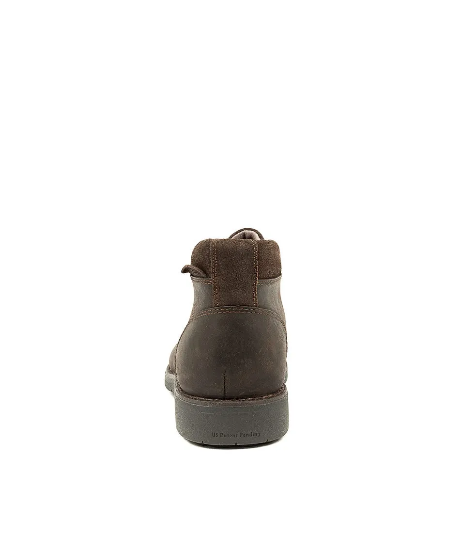 HUSH PUPPIES Beacueron Pt Chukka Brown Leather