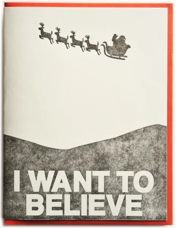 I Want To Believe Boxed Card Set