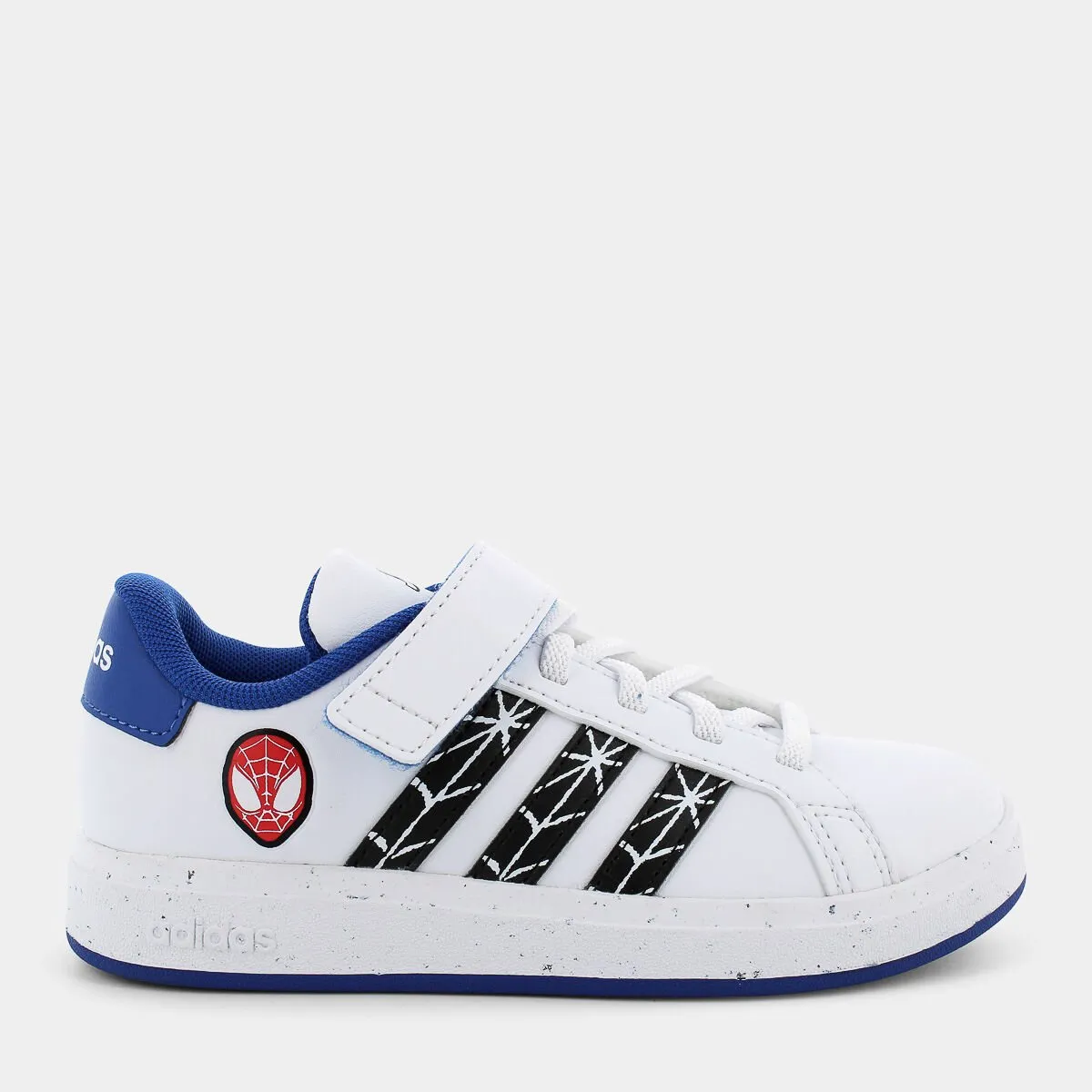 0925 Grand Court Spider-Man Kftwr White/Core Black/Team Royal Blue - Sportive