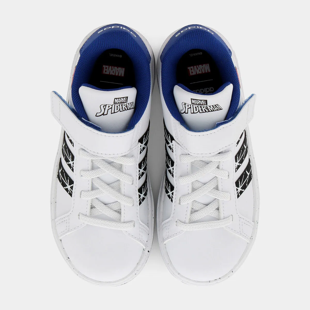 0925 Grand Court Spider-Man Kftwr White/Core Black/Team Royal Blue - Sportive