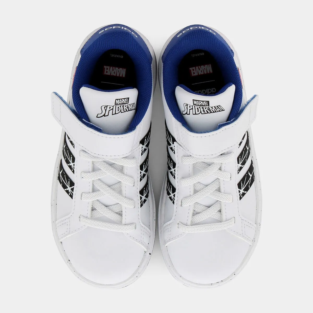 0925 Grand Court Spider-Man Kftwr White/Core Black/Team Royal Blue - Sportive