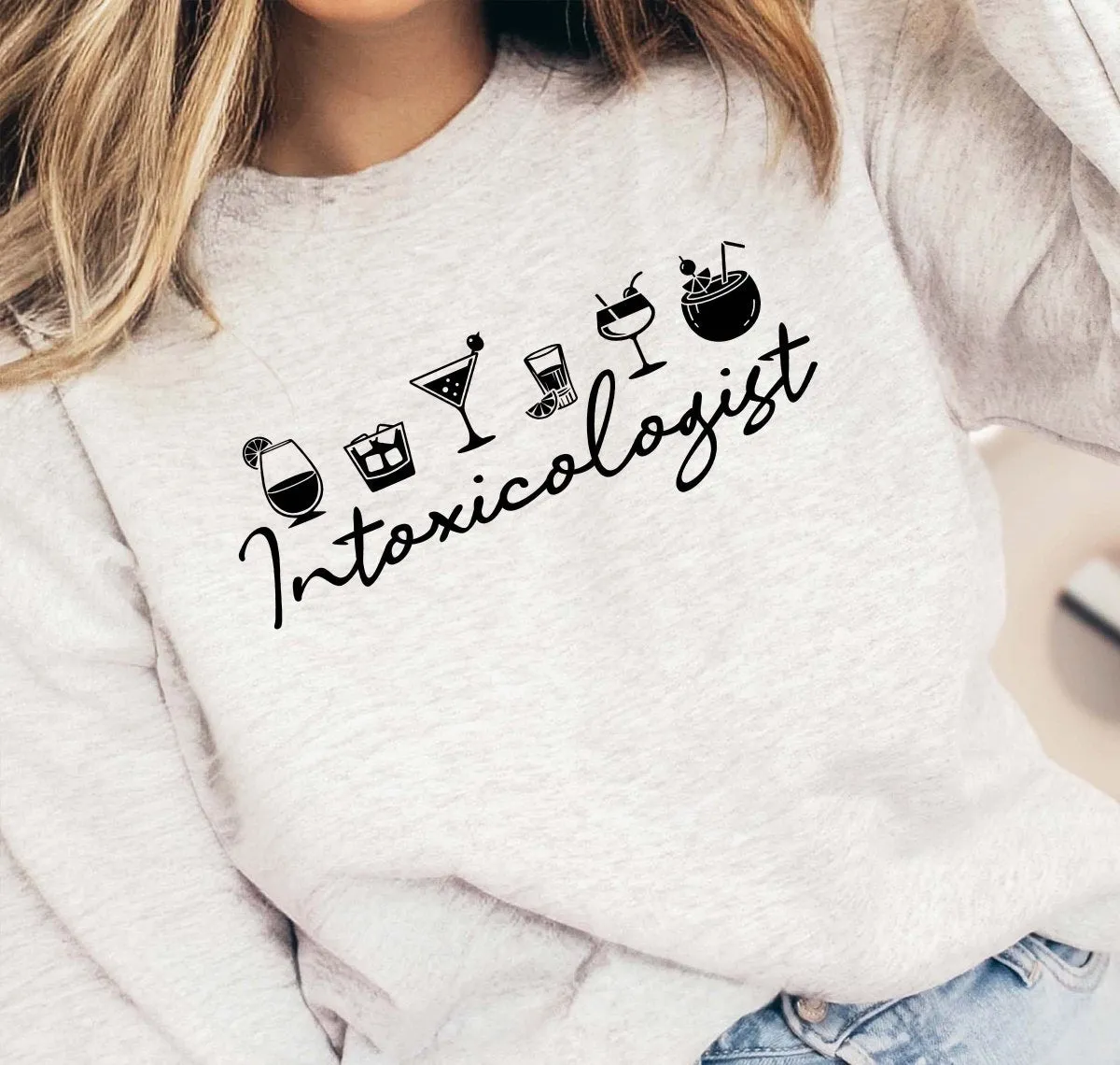 Intoxicologist Crew Sweatshirt