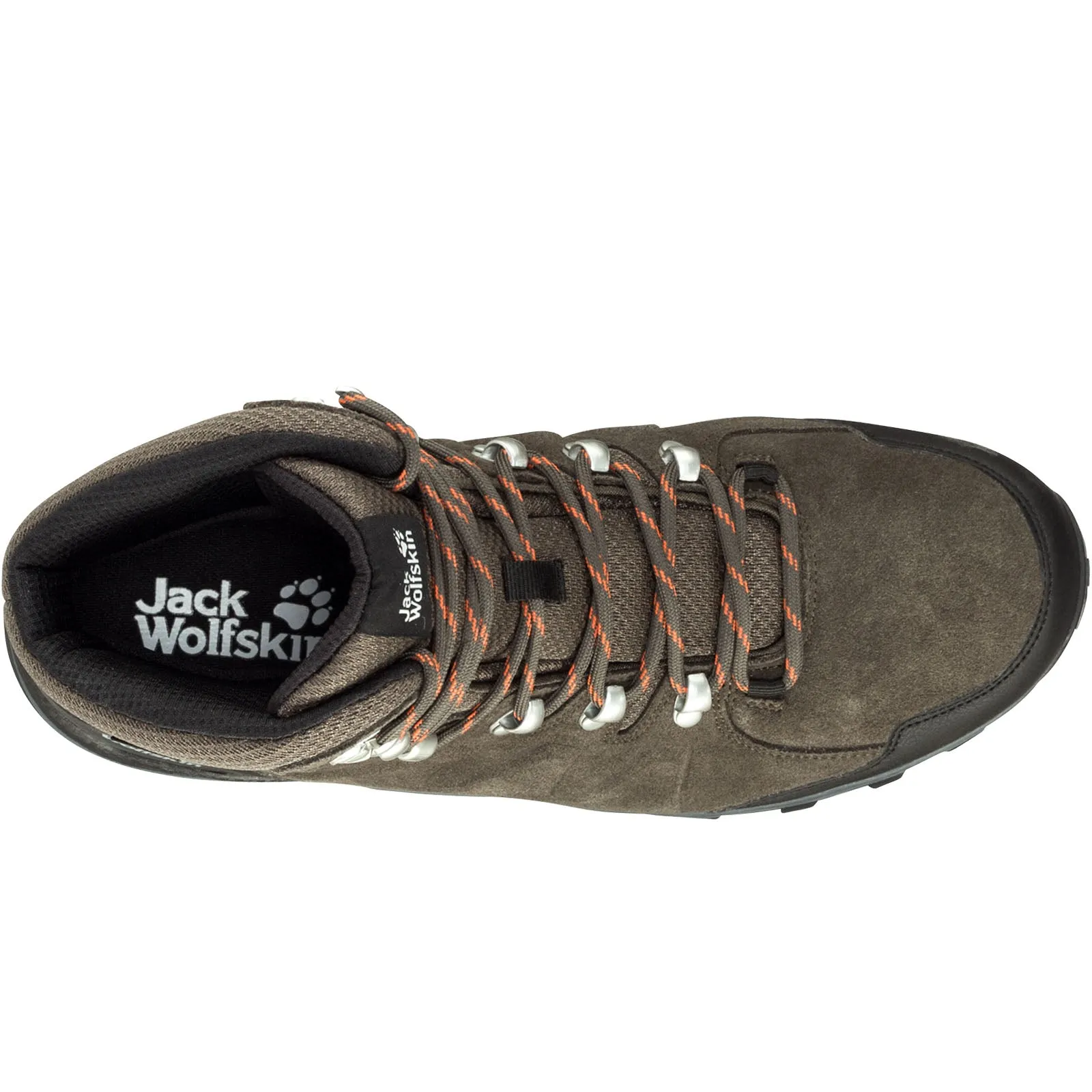 Jack Wolfskin Mens Refugio Texapore Waterproof Leather Walking Boots