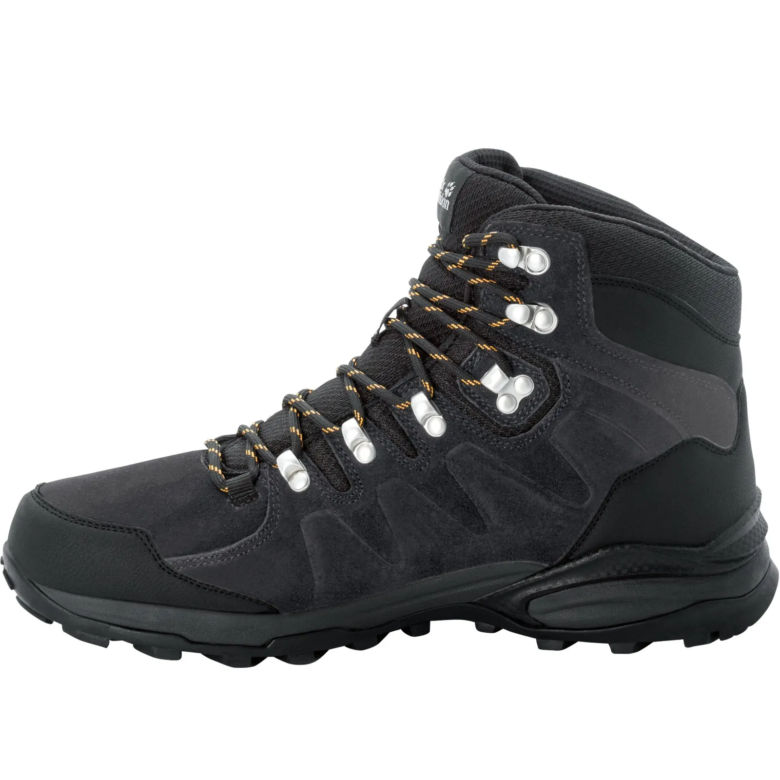 Jack Wolfskin Mens Refugio Texapore Waterproof Leather Walking Boots