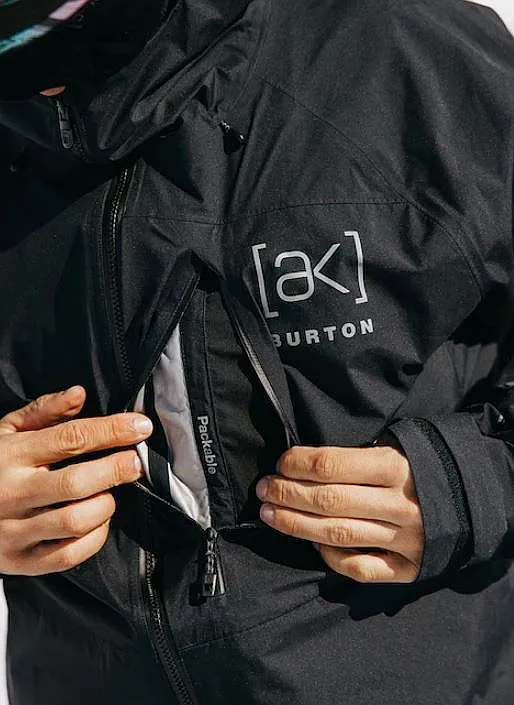 jacket Burton Surgence AK Gore-Tex Shell - True Black - men´s