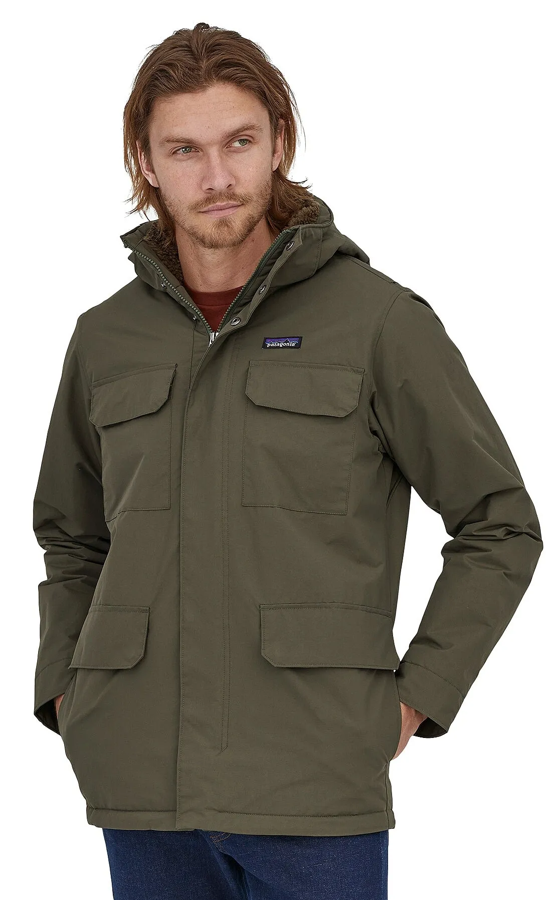 jacket Patagonia Isthmus Parka - Basin Green - men´s