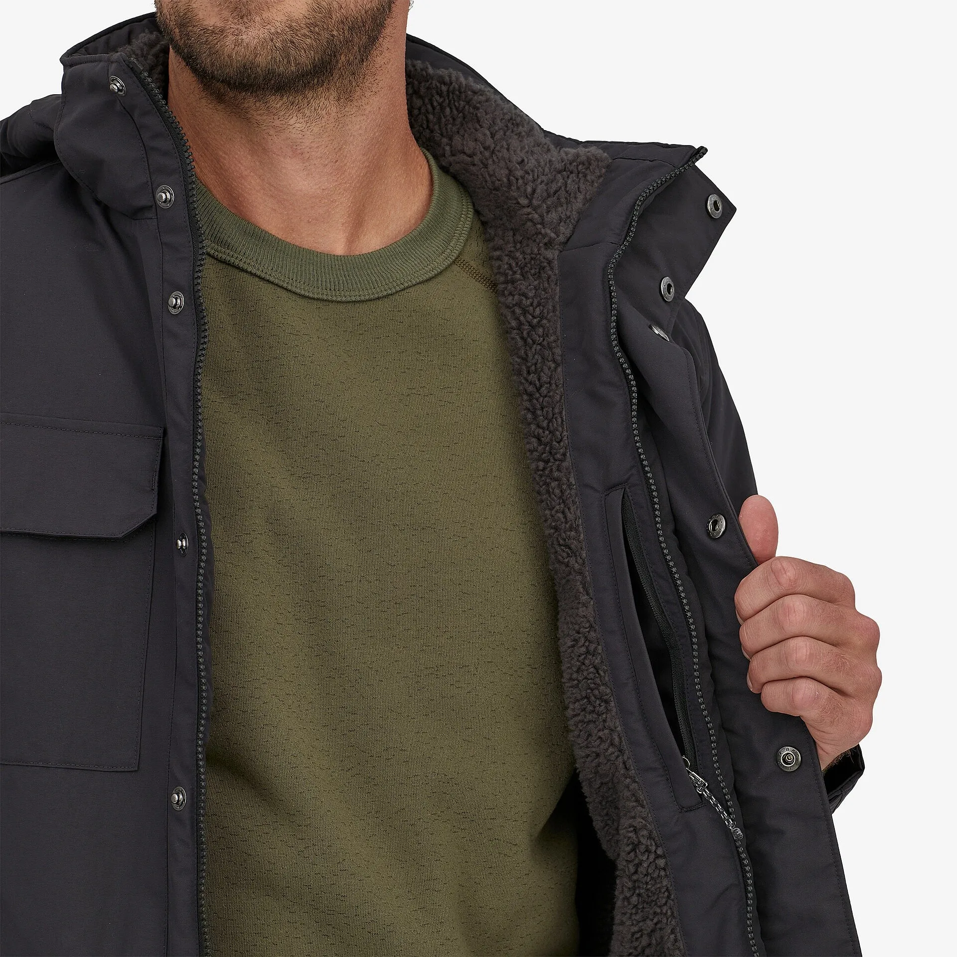 jacket Patagonia Isthmus Parka - Basin Green - men´s