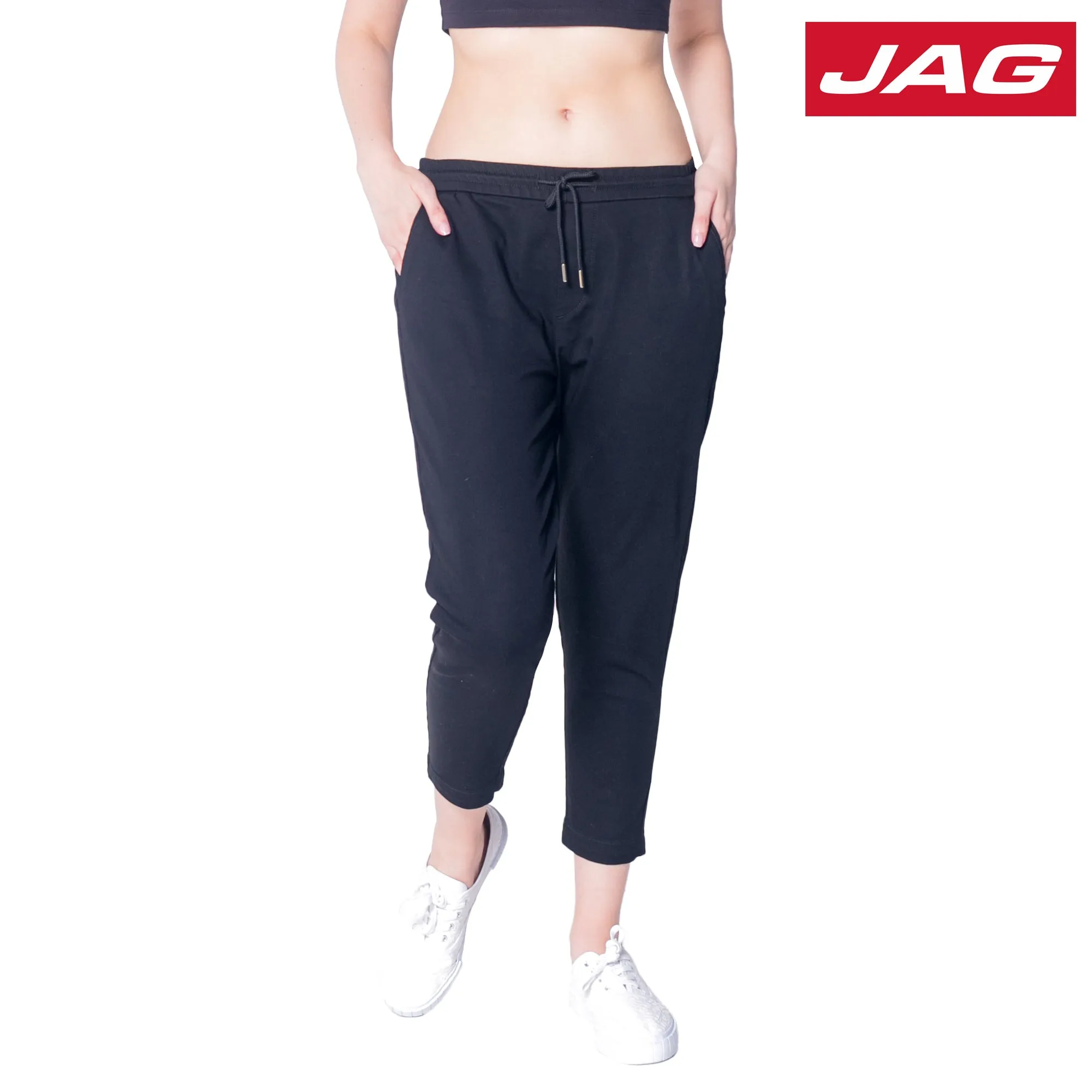 Jag Ladies Denim Black Trousers