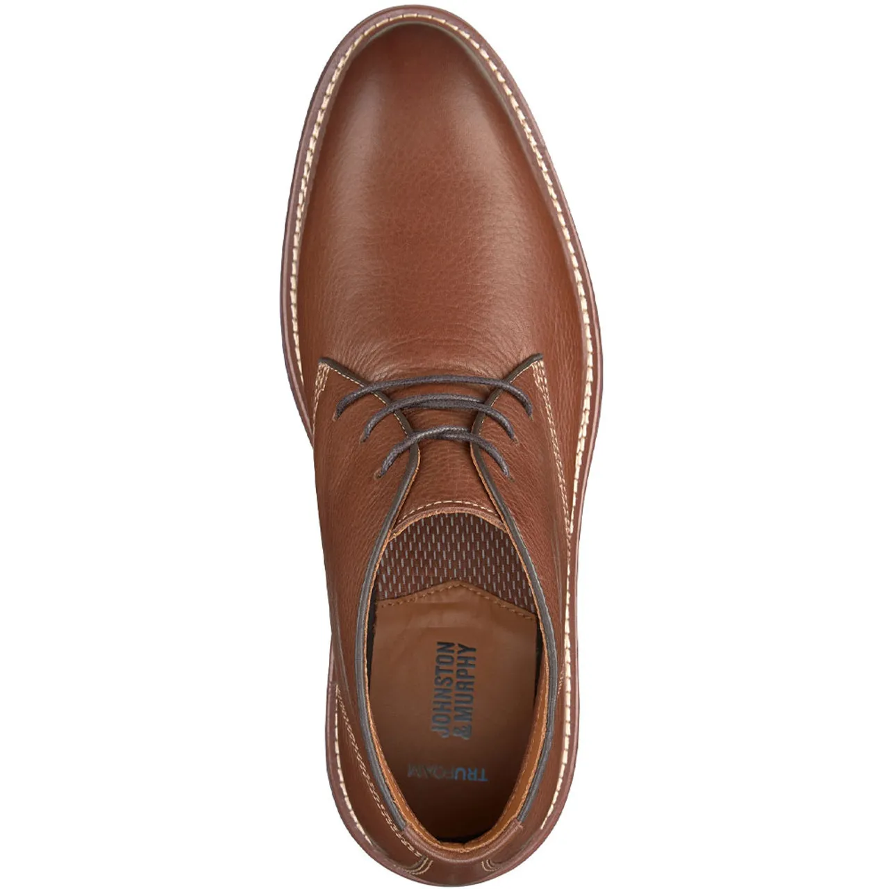 Johnston & Murphy Men's Upton Chukka - Tan Full Grain