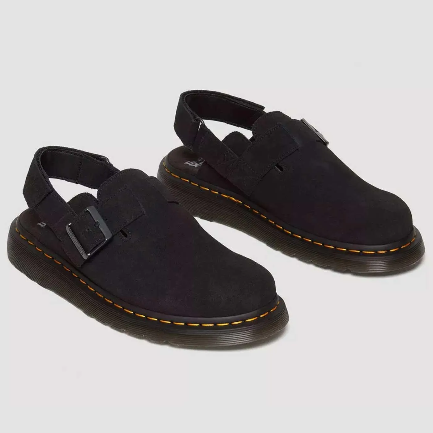 Jorge II Dr Martens Men's Suede Slingback Mules B