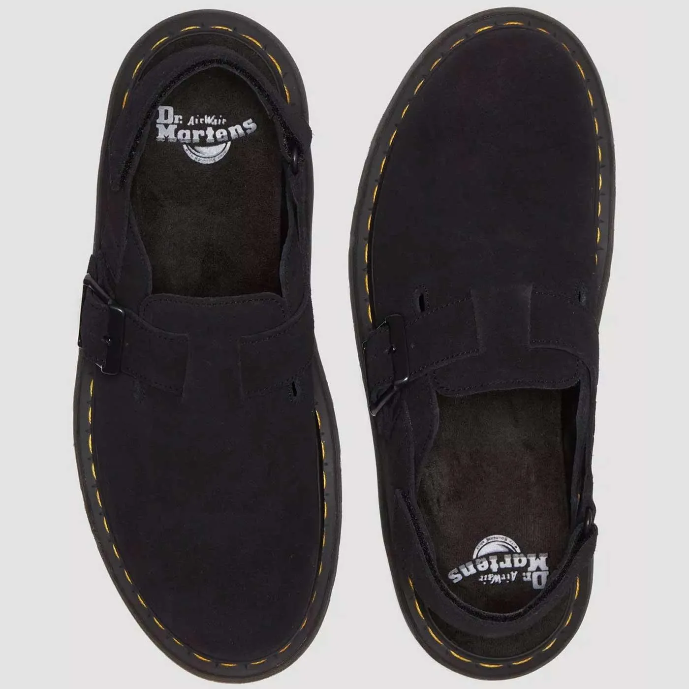 Jorge II Dr Martens Men's Suede Slingback Mules B