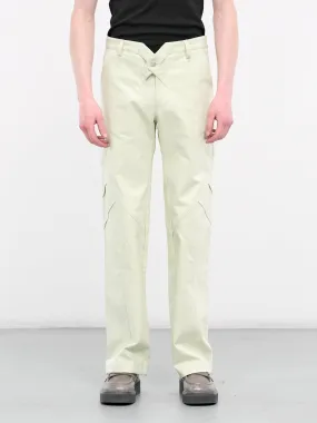 Jukebox Straight Trousers (P-02-H-MINT-GREEN)